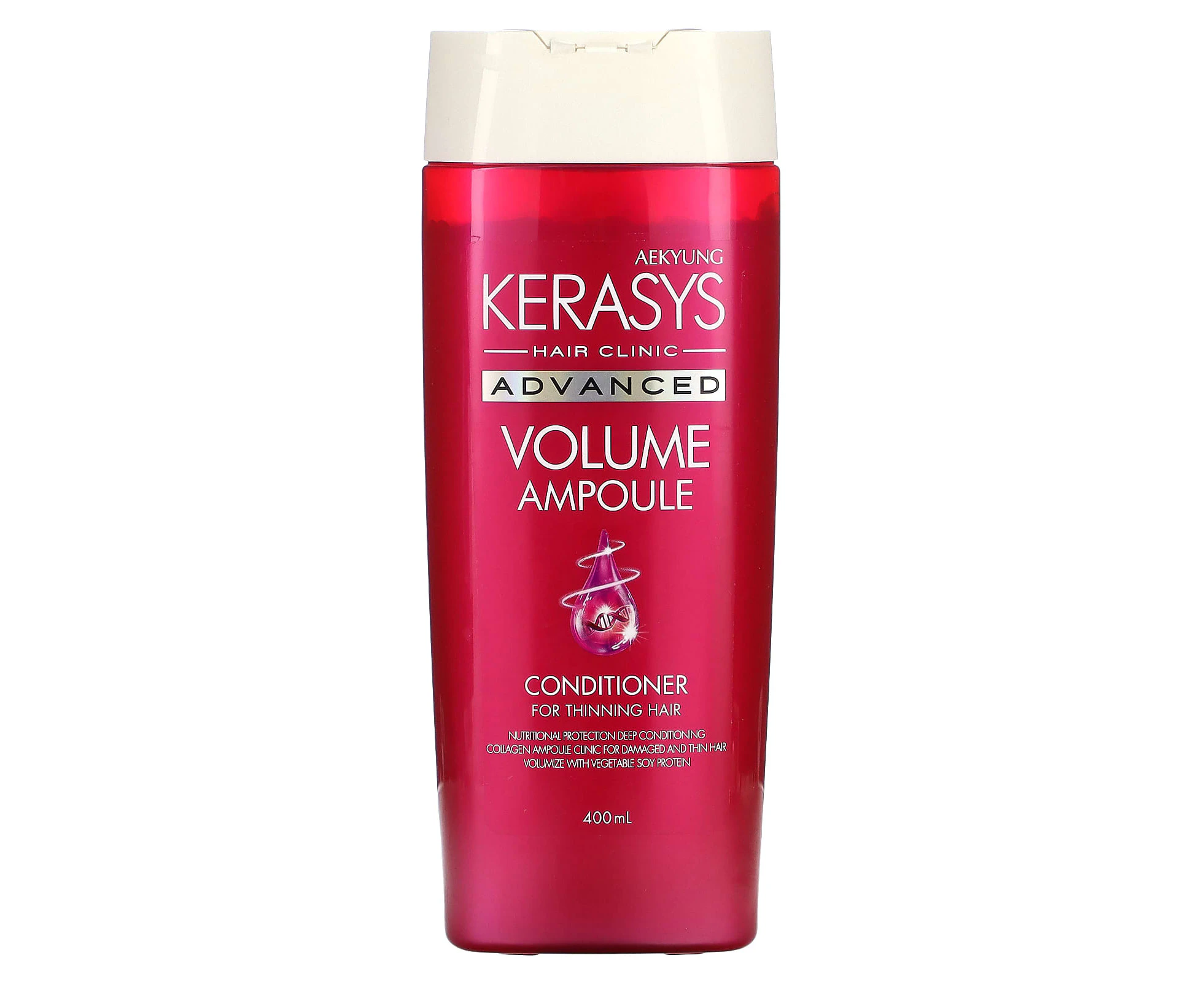 Kerasys, Advanced Volume Ampoule Conditioner, For Thinning Hair, 400 ml