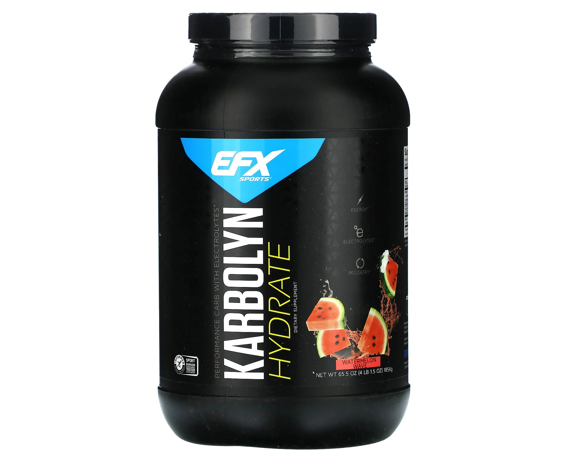 EFX Sports, Karbolyn Hydrate, Watermelon Wave, 4 lb 1.5 oz (1,856 g)