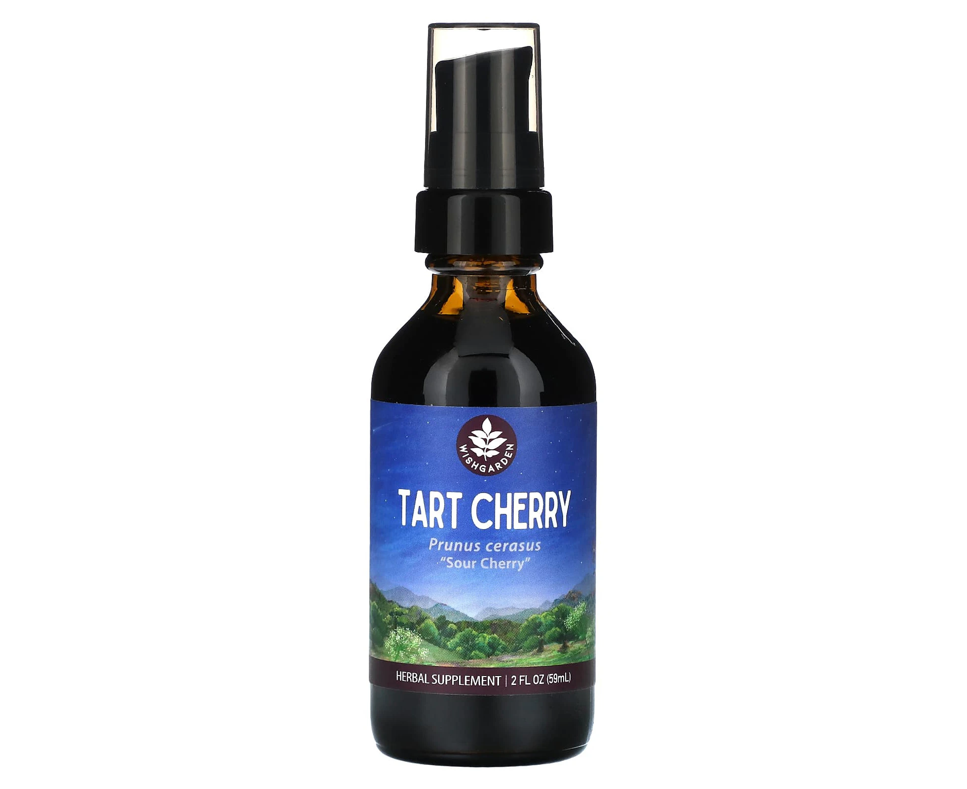 WishGarden Herbs, Tart Cherry, 2 fl oz (59 ml)