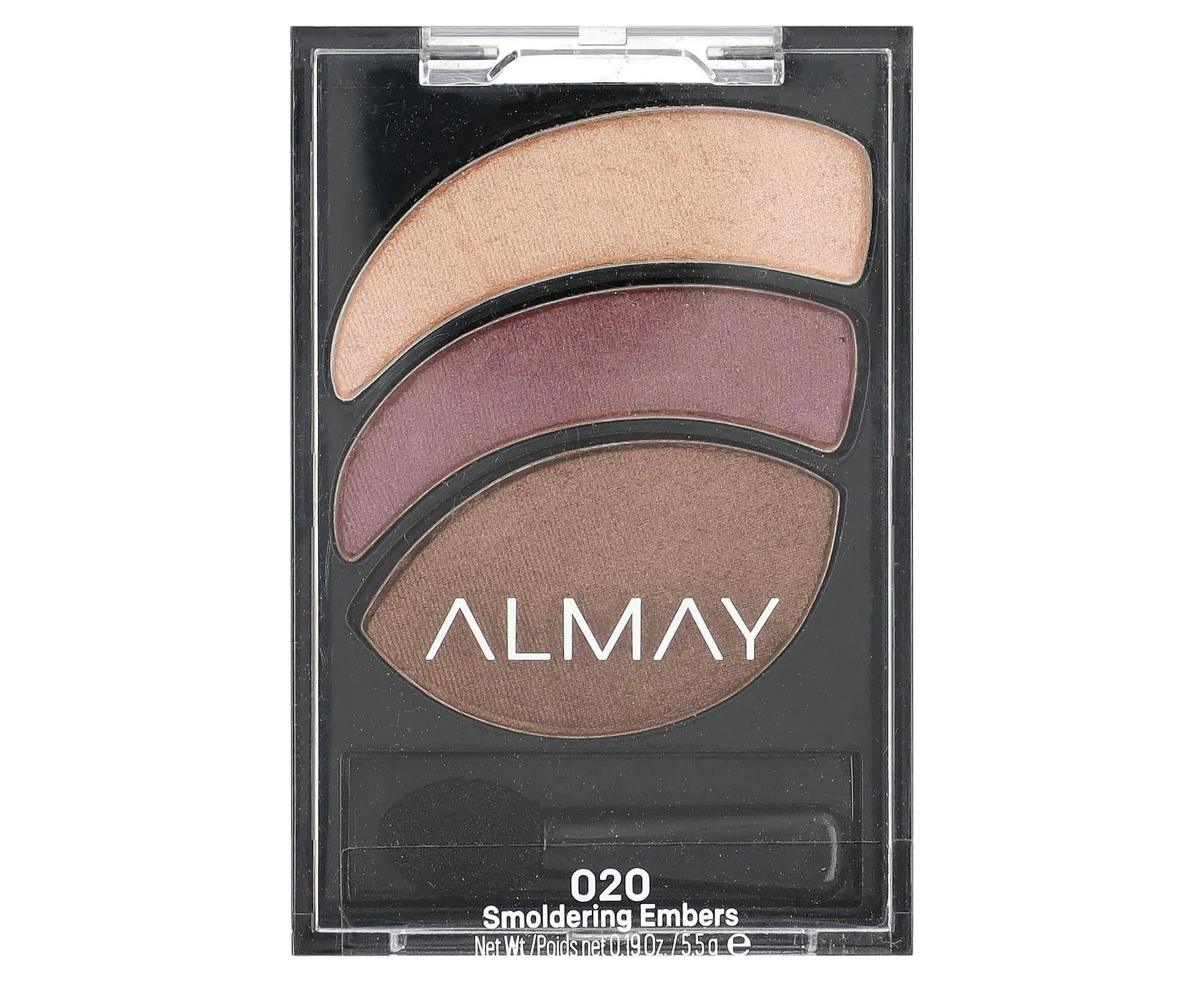 Almay, Shadow Trios, Smoky Eyeshadow, 020 Smoldering Embers, 0.19 oz (5.5 g)