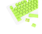 Pbt Keycaps 106 Keys 2 Color Injection Molding Oem Height Light Transmission Custom Keycaps For Mechanical Keyboardgreen