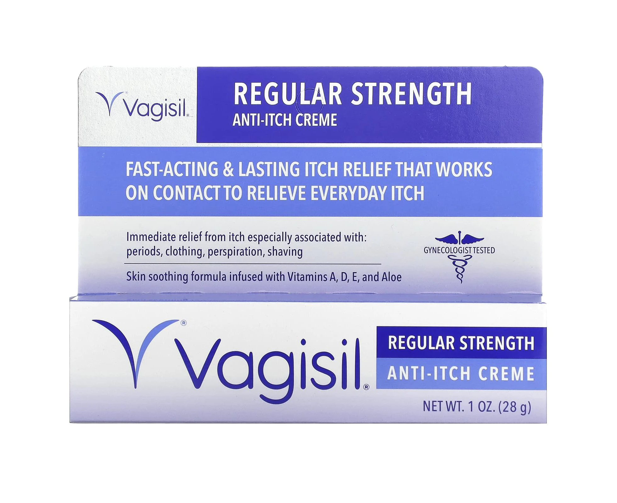 Vagisil, Anti-Itch Creme, Regular Strength, 1 oz (28 g)