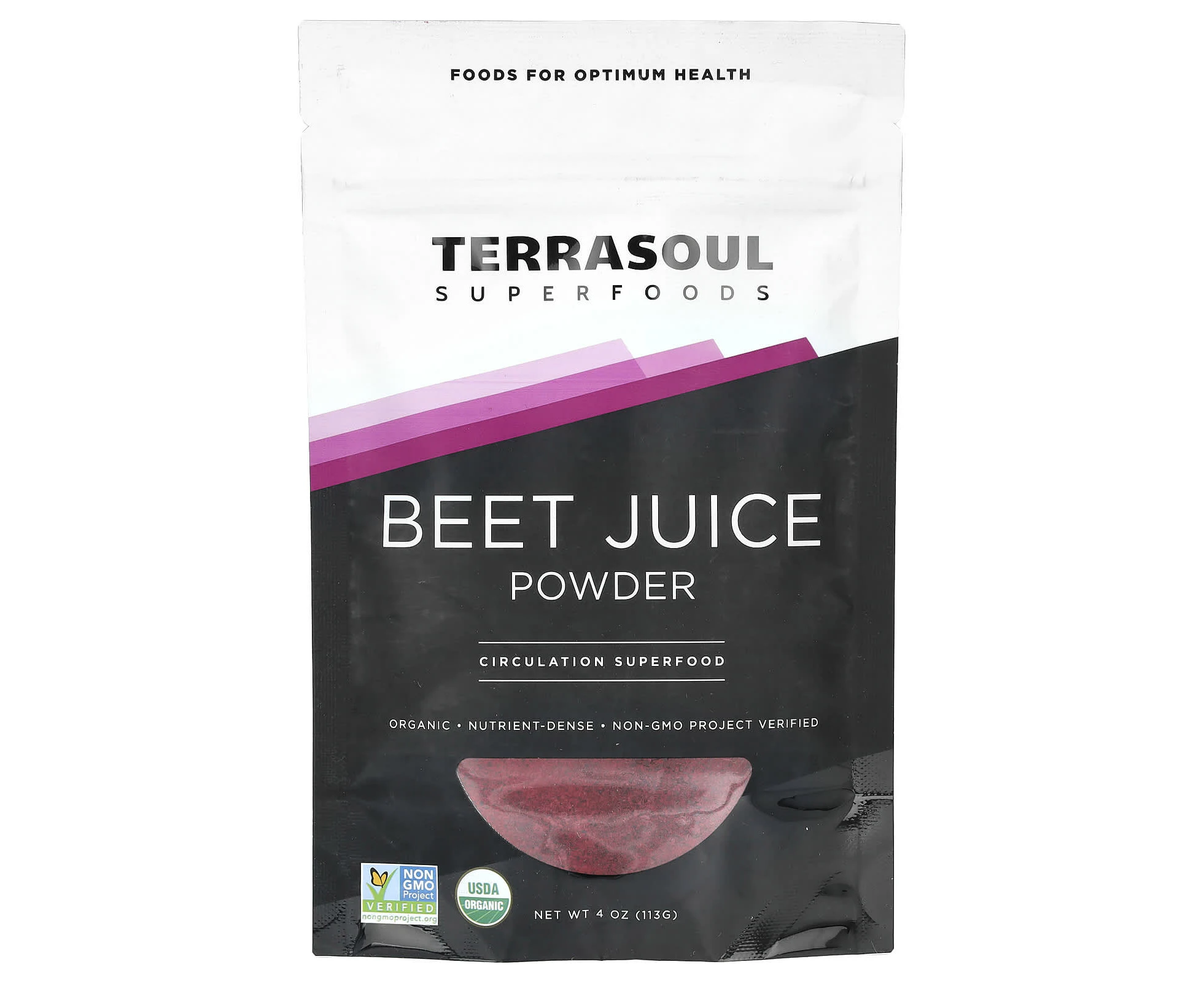 Terrasoul Superfoods, Beet Juice Powder, 4 oz (113 g)