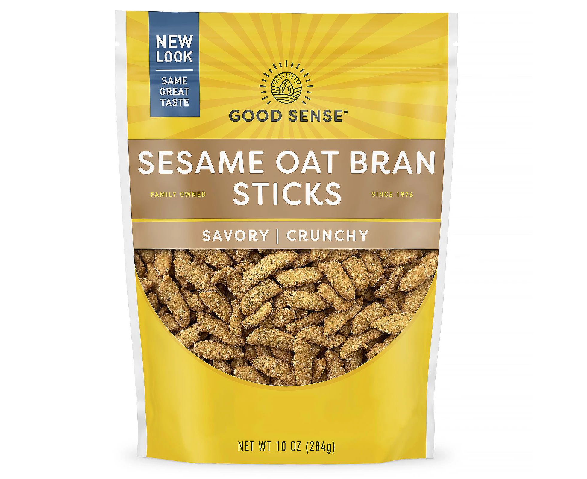 Good Sense, Sesame Oat Bran Sticks, Savory, Crunchy, 10 oz (284 g)