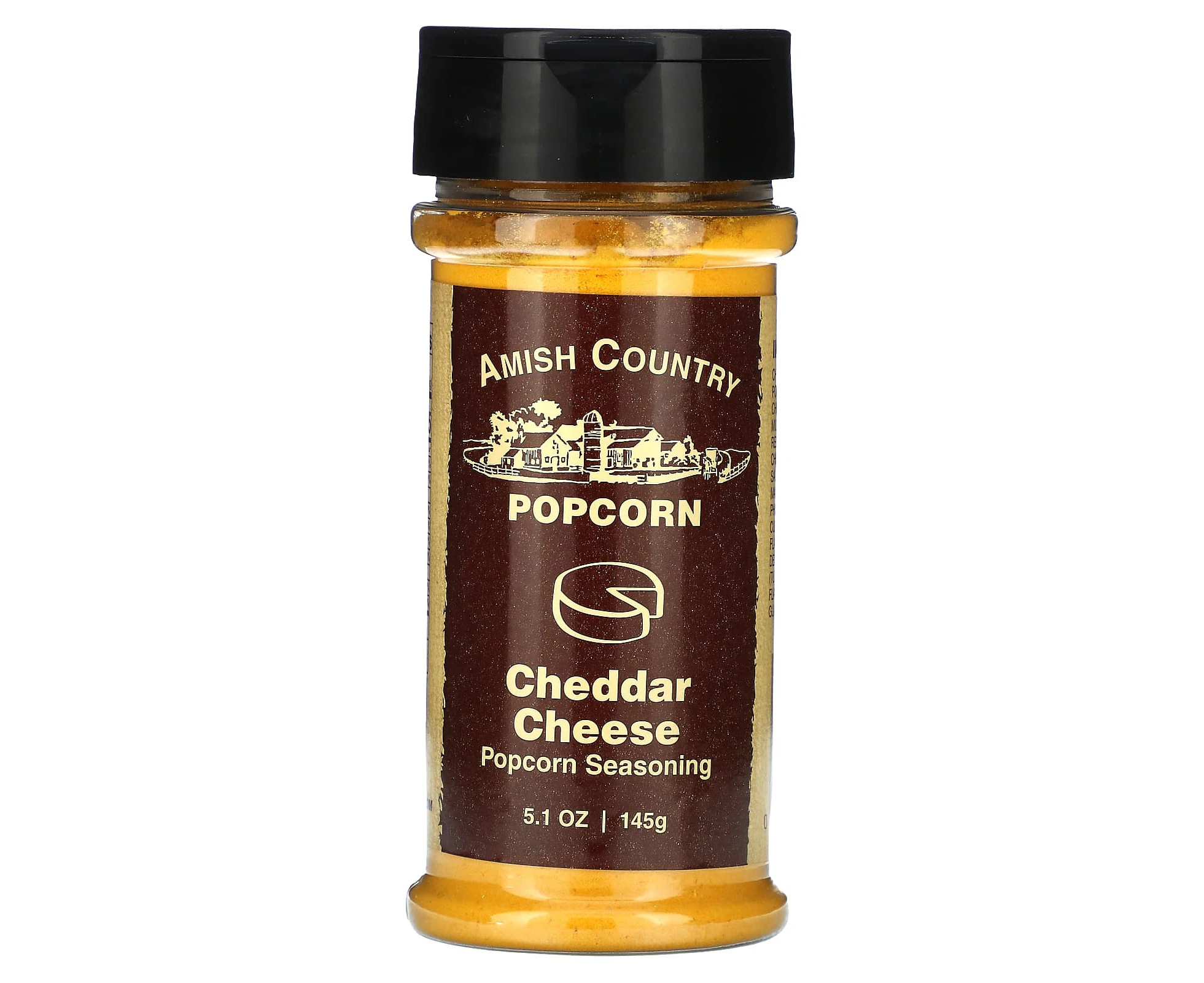 Amish Country Popcorn, Popcorn Seasoning, Cheddar Cheese , 5.1 oz (145 g)