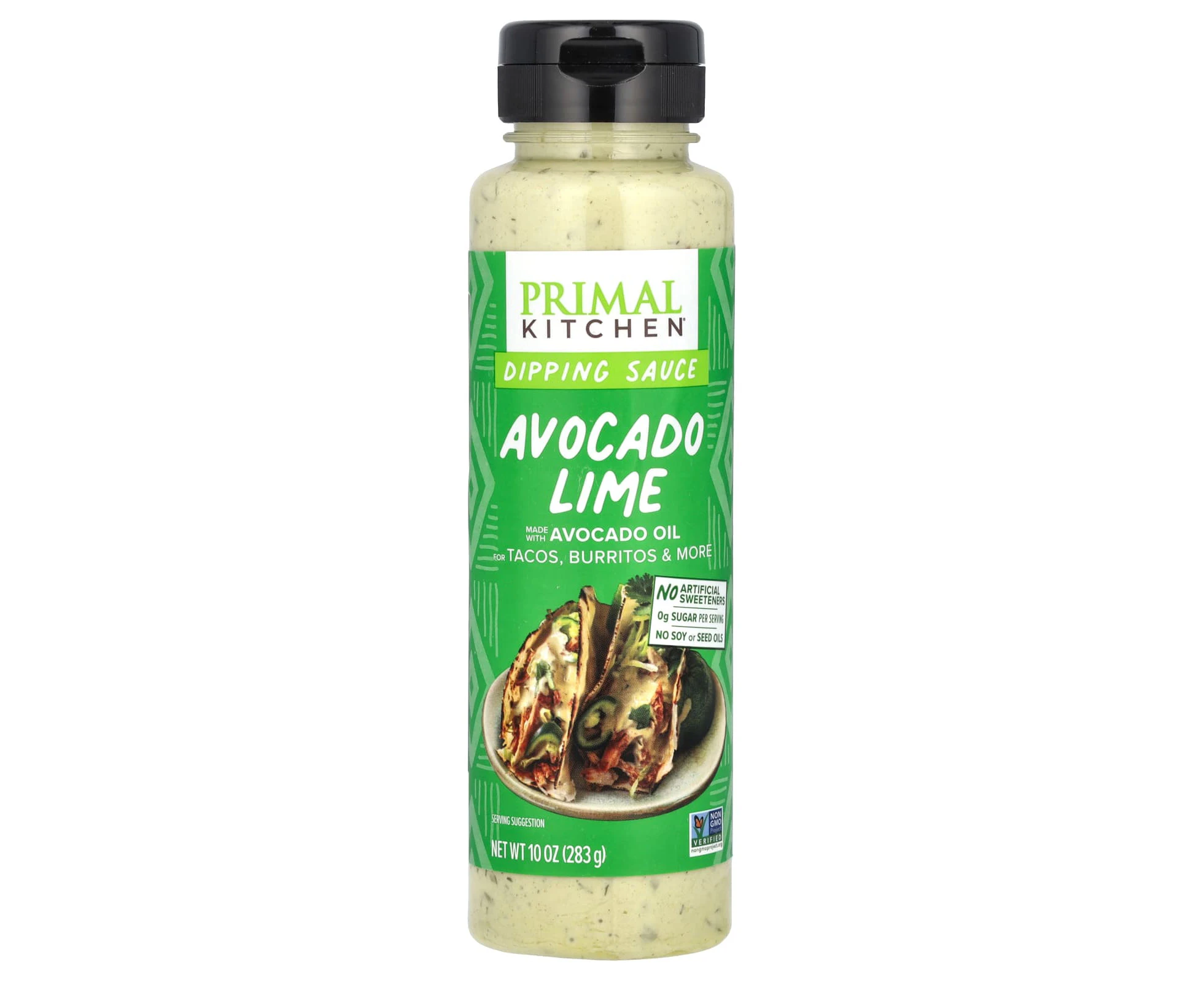 Primal Kitchen, Dipping Sauce Made With Avocado Oil, Avocado Lime, 10 oz (283 g)