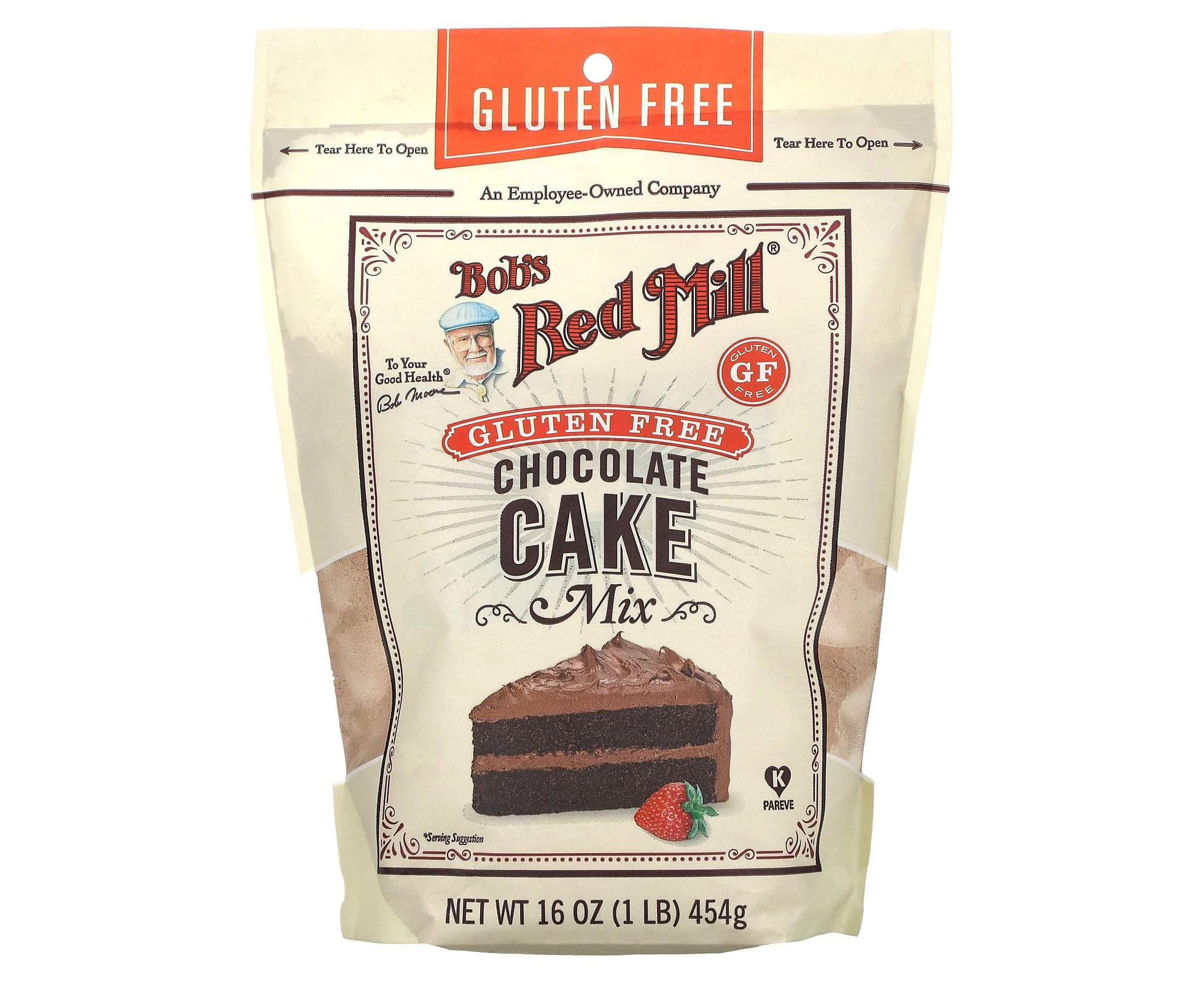 Bob's Red Mill, Gluten Free Chocolate Cake Mix, 16 oz (454 g)