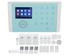 Cs118 Wifi+Gsm+Gprs Multi-Language Intelligent Voice Home Anti-Theft Alarm System 110-230V Ac