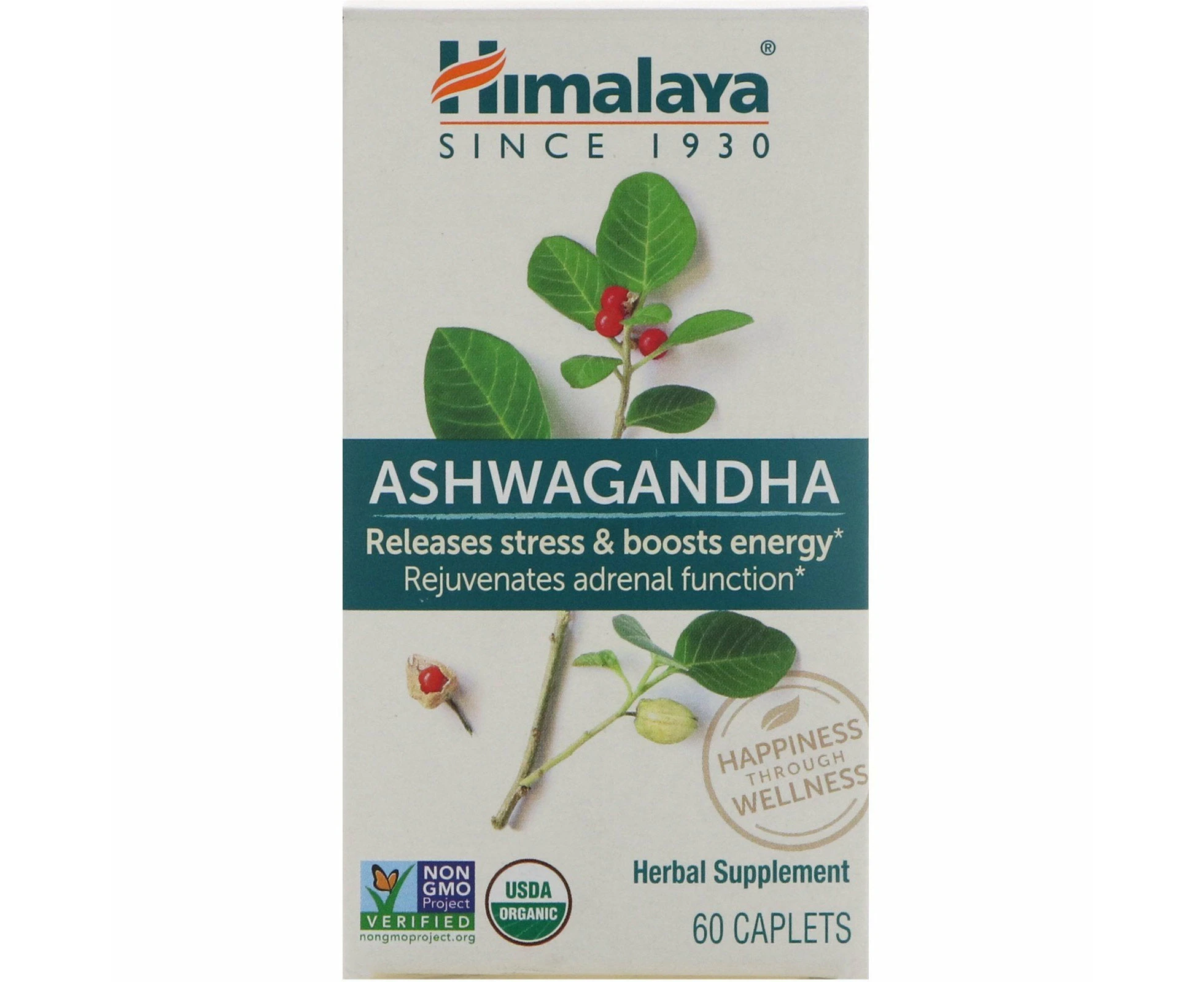 Himalaya, Ashwagandha, 60 Caplets