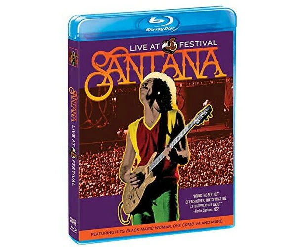 Carlos Santana - Santana: Live At The US Festival  [Blu-Ray Region A: USA] Digitally Mastered In HD USA import