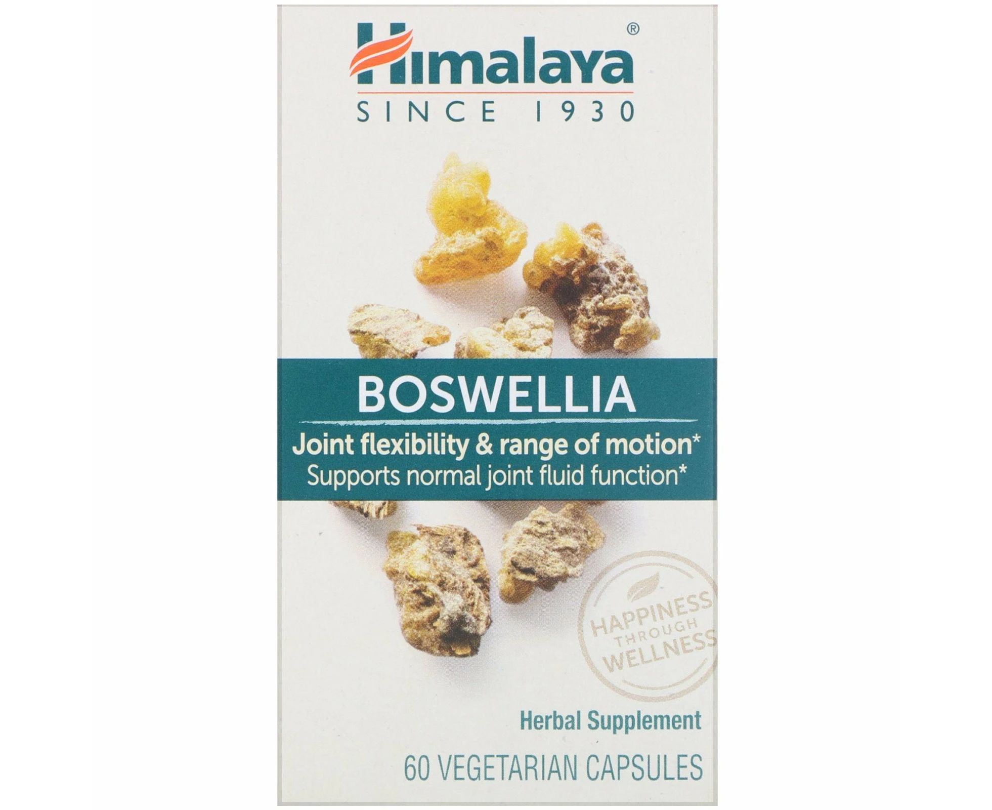 Himalaya, Boswellia, 60 Vegetarian Capsules