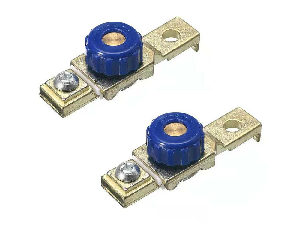 2PCS Car Motorcycle Battery Master Disconnect Isolator Terminal Cut Off Switch