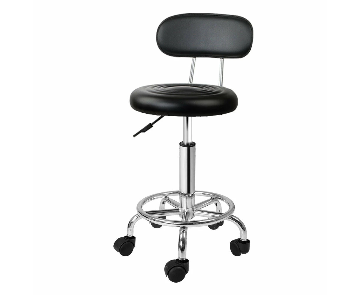 Salon Stool Swivel Chair Backrest Barber Hairdressing