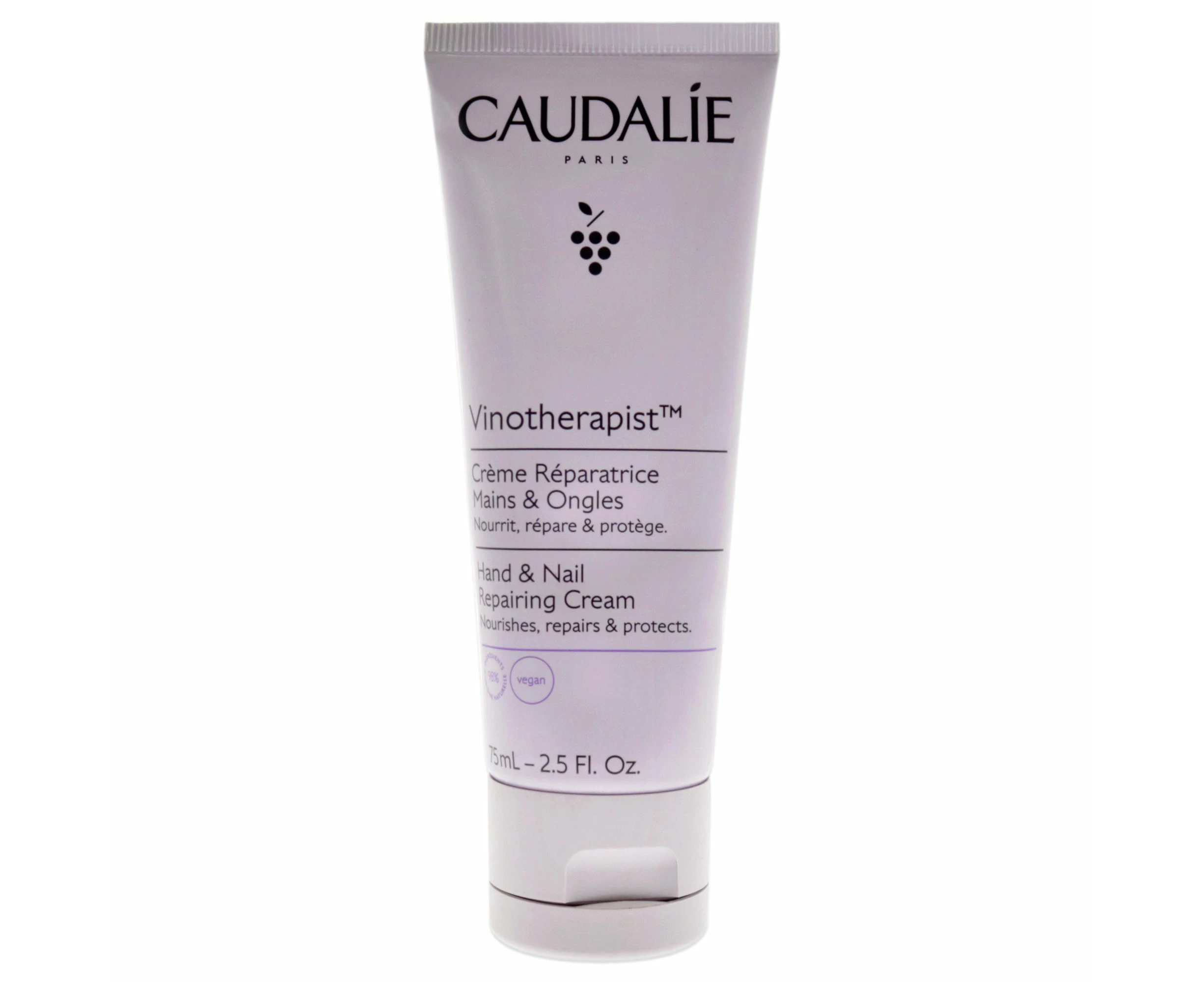 Vinotherapist Hand and Nail Repairing Cream by Caudalie for Women - 2.5 oz Cream