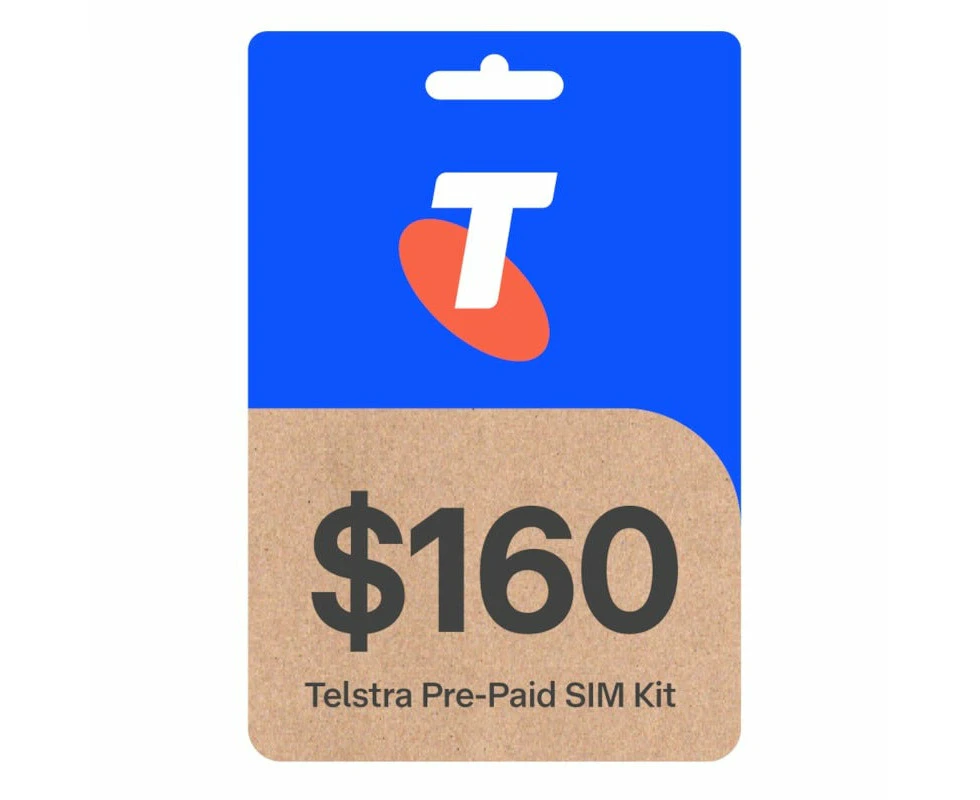 Telstra 160 Prepaid SIM Card