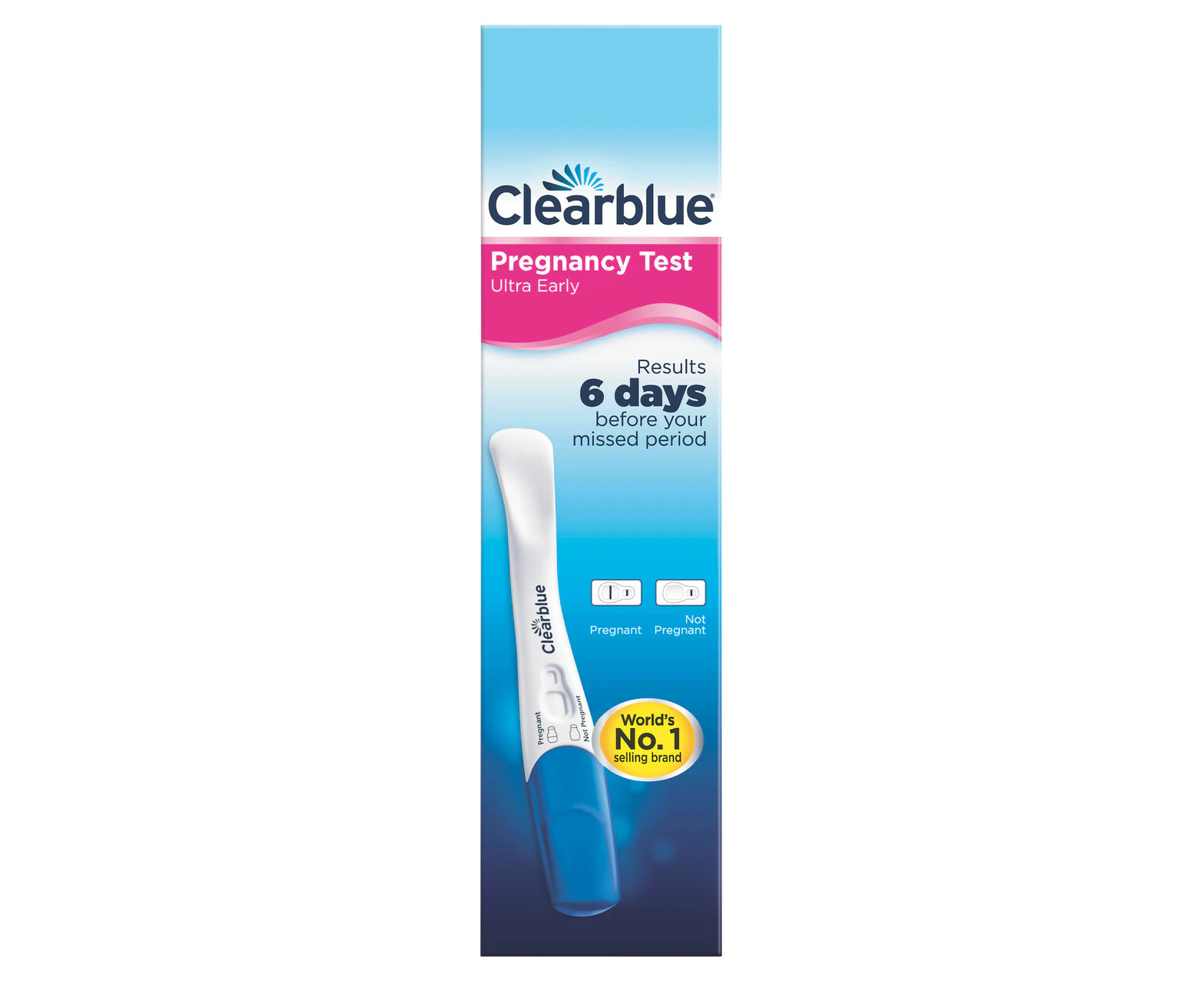 Clearblue Pregnancy Test, Ultra Early, 1 Test