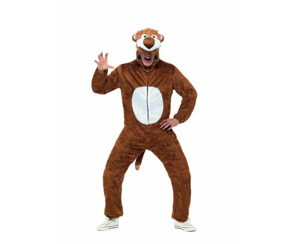 Unisex Lion  Animal Onesie Adult Kigurumi Cosplay Costume Pyjamas