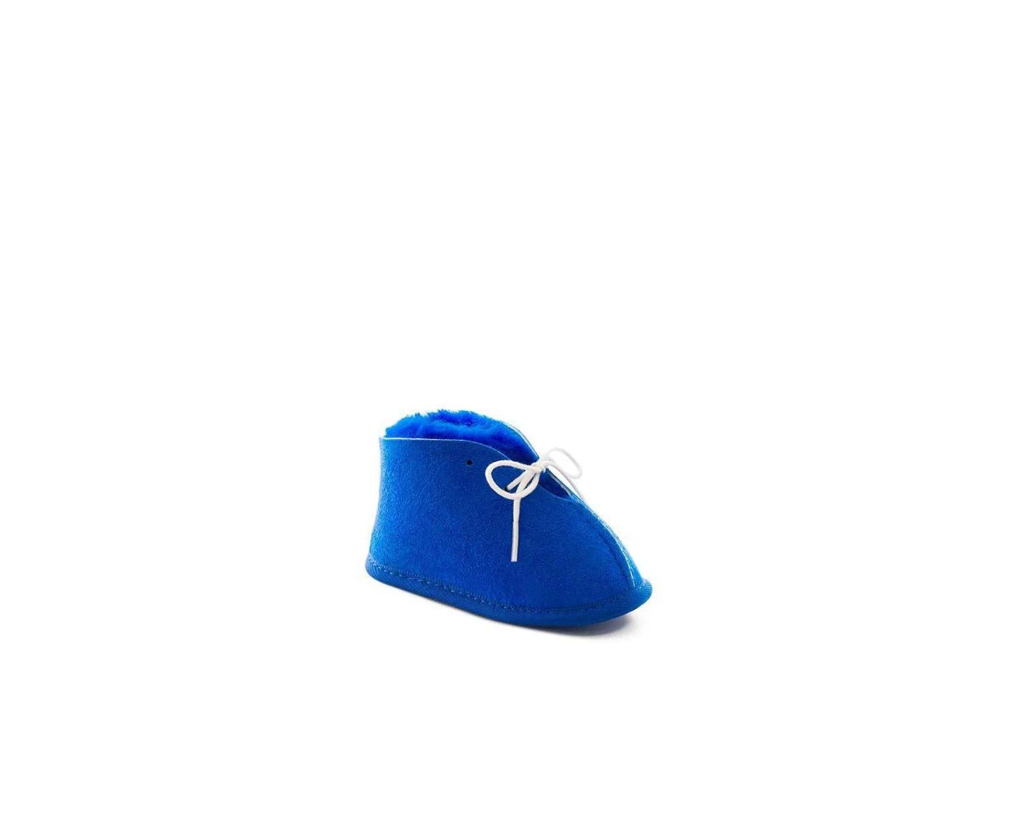 UGG Australia Sheepskin Baby Booties Chestnut|Cobalt| Fuschia - Cobalt