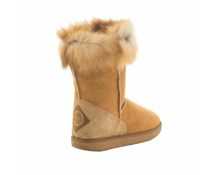 UGG Australia Tidal 3/4 Fox Boots - Chestnut