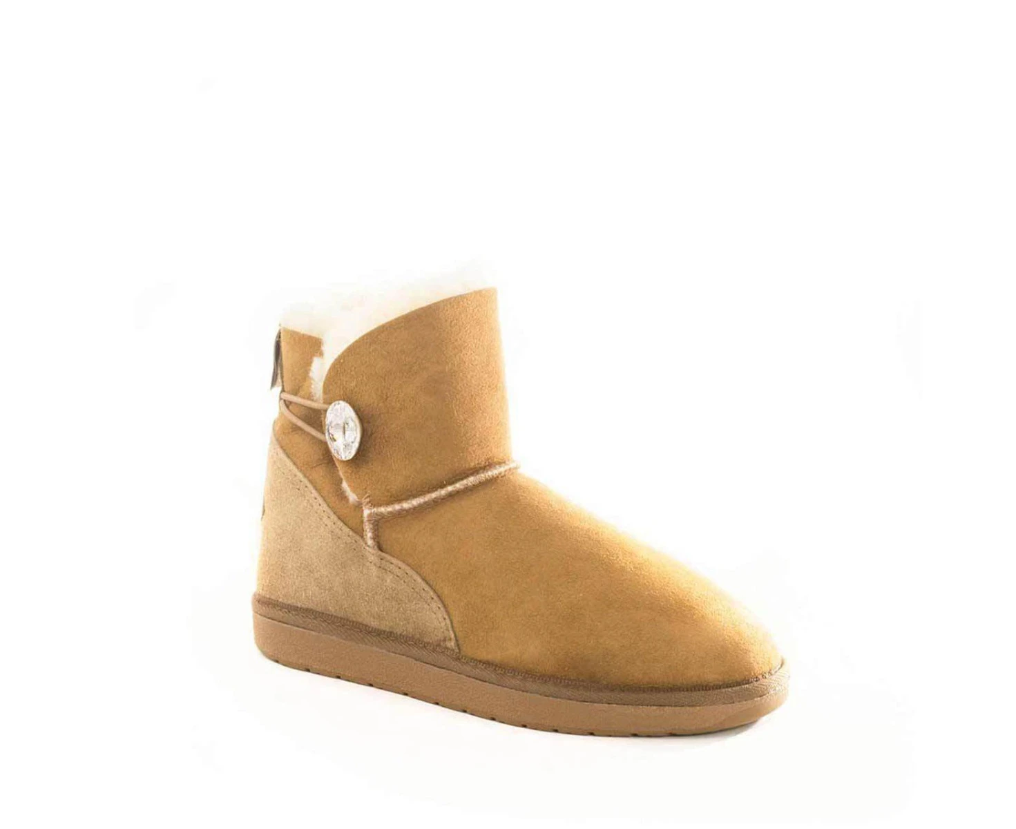 UGG Australia Zsa Zsa Mini Boots in Chestnut|Chocolate|Black Colours - Chestnut