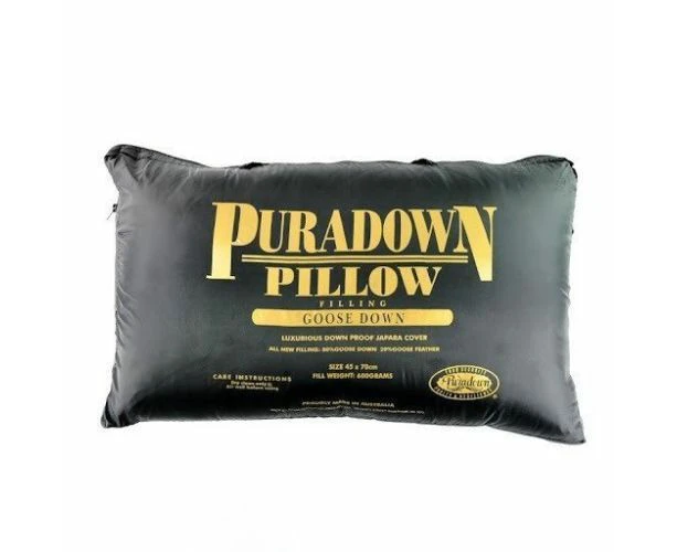 Puradown Australian Made 80% Goose Down Pillow