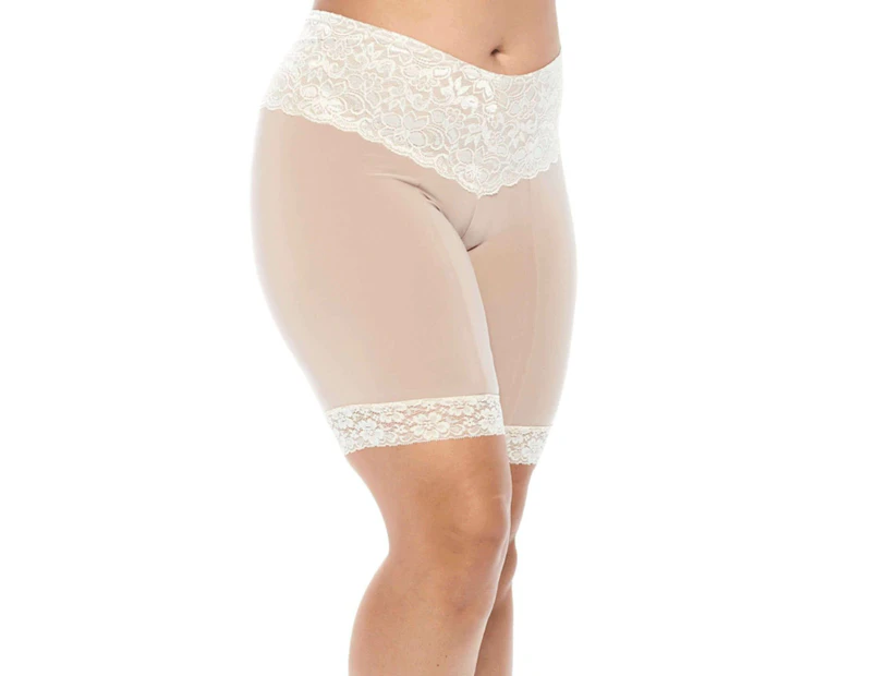 Full Coverage Lace Anti Thigh Chafing Slipshort