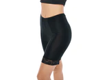 Moisture Wicking Cool Anti Chafe Slip Short With Leg Lace 7"