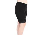 Moisture Wicking Cool Anti Chafe Slip Short With Leg Lace 9"