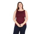 Natural Compact Modal Boat Neck Women's Tank