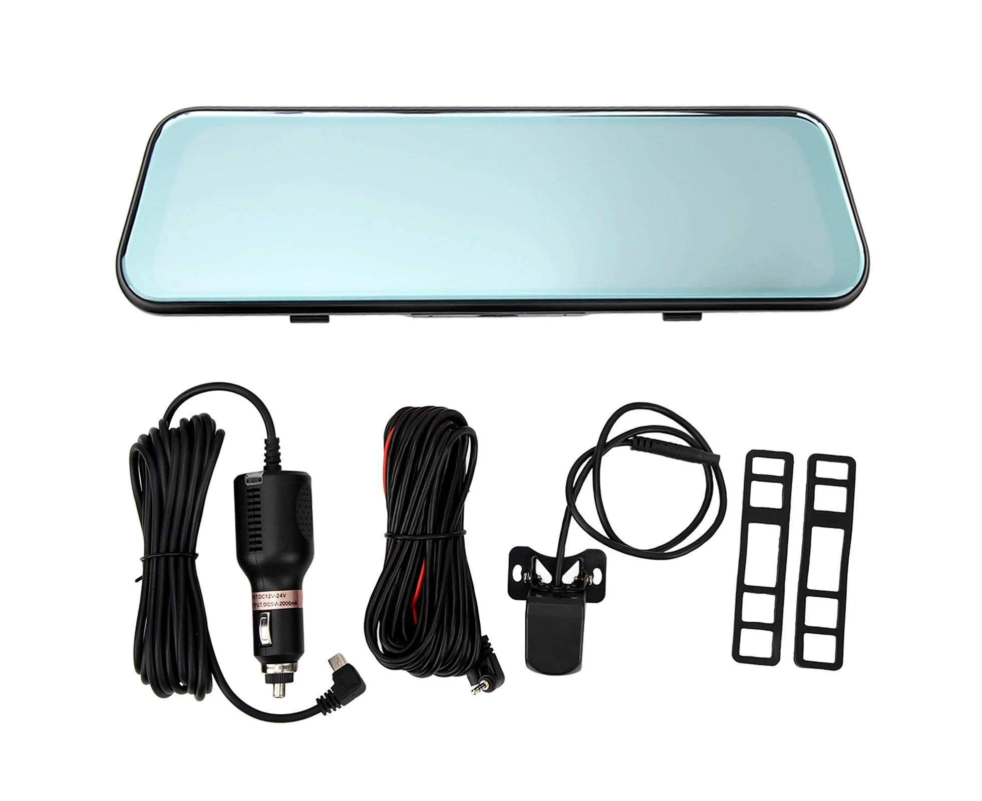 10" 1080P Mirror Car Dash Camera Front and Rear Night Vision Reverse Parking Kit