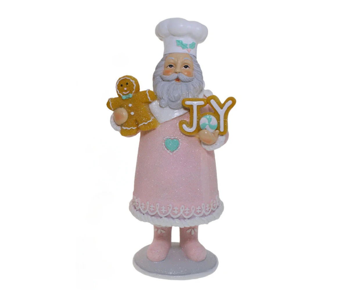 Mr Claus Pink Gingerbread 30cm