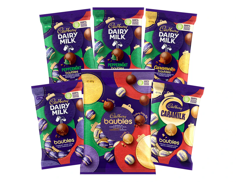 Cadbury Christmas Bauble Variety Pack