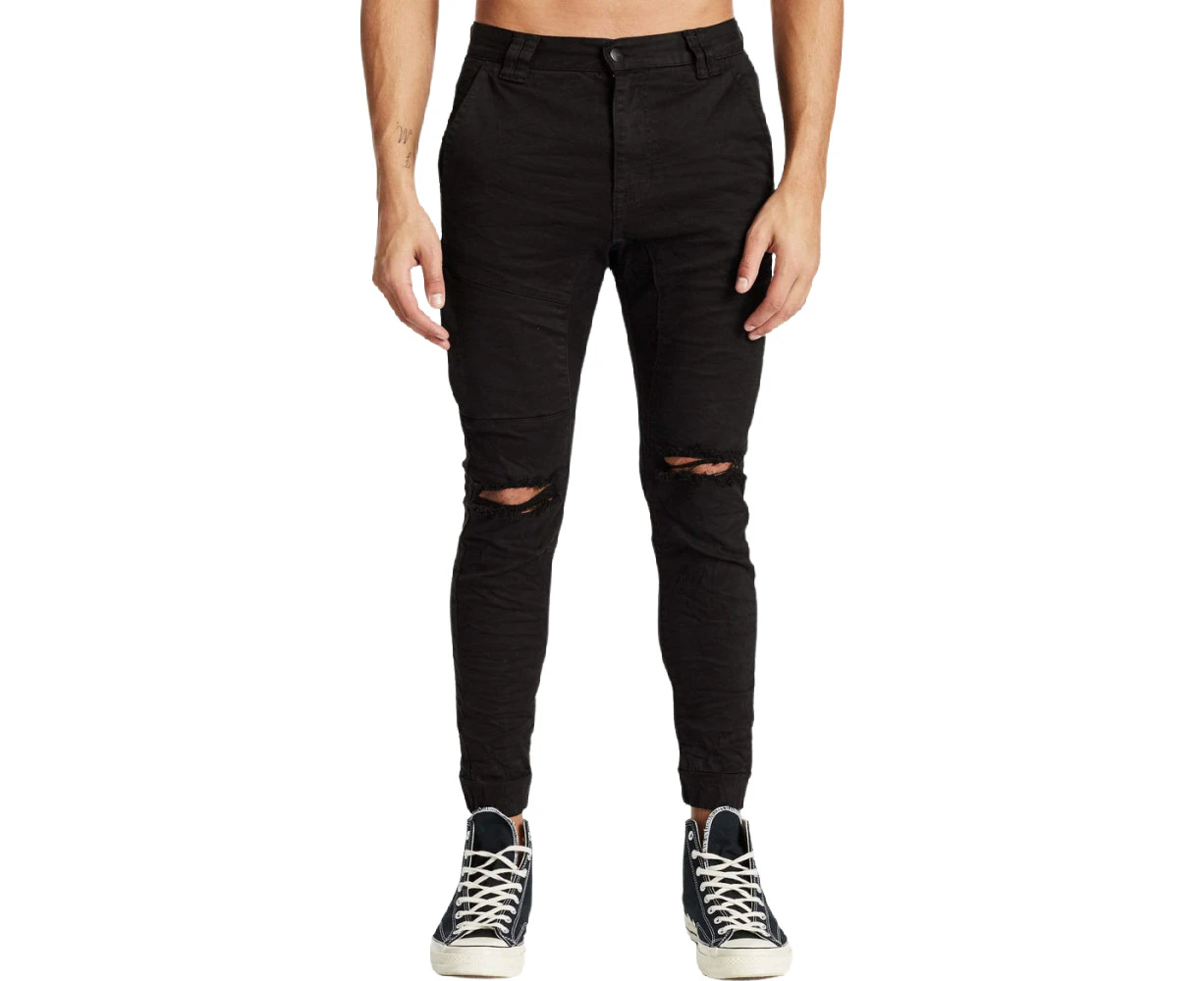 KSCY | SPARTAN DENIM JOGGER JET BLACK