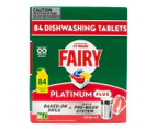 2 x 84pk Fairy Platinum Plus Dishwashing Capsules Lemon