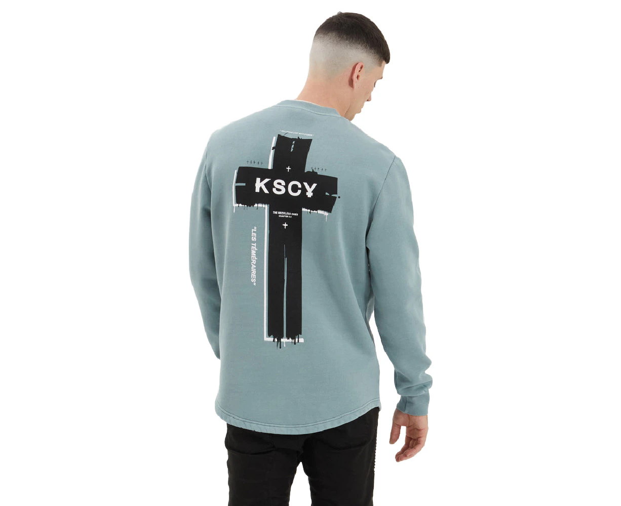 Kscy | Crewe Dual Curved Sweater Pigment Trooper