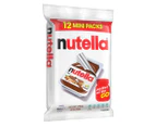 3 x 12pk Nutella Mini Packs