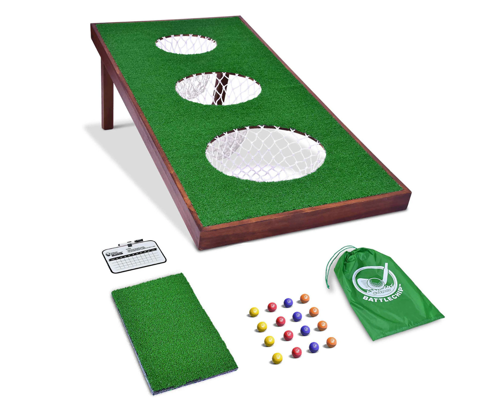 BattleChip Pro Golf Target Game - Backyard Family Game ( Clubs not included ).