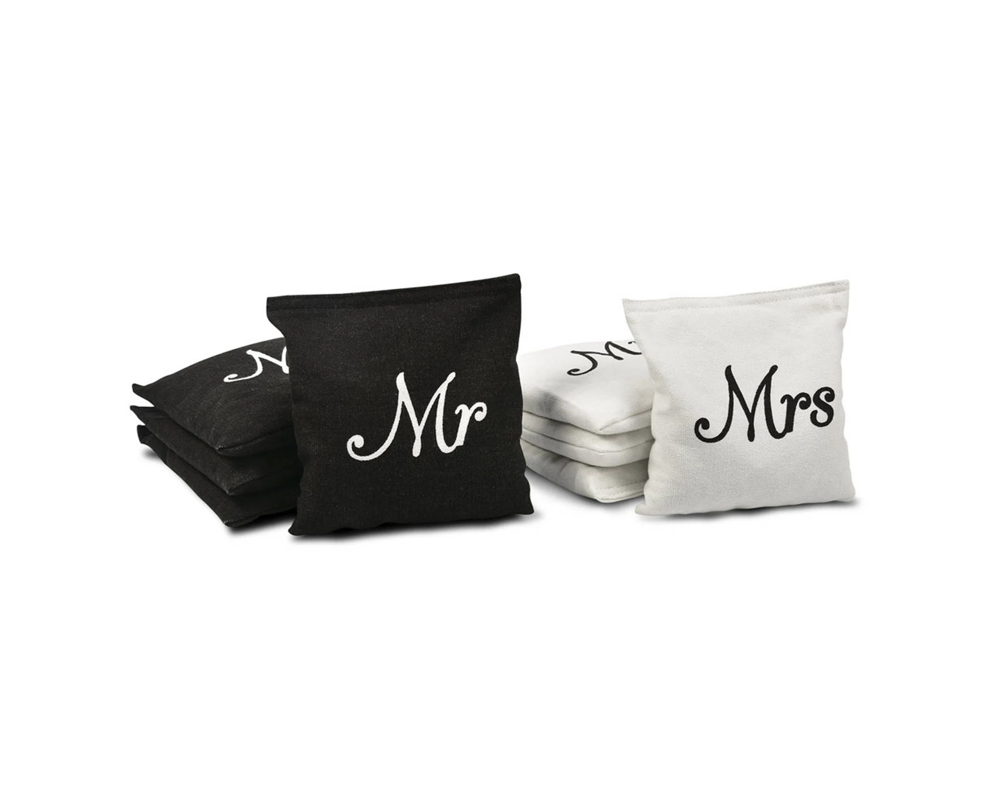 Premium Wedding Themed Cornhole Bag Set - Pack of 8.