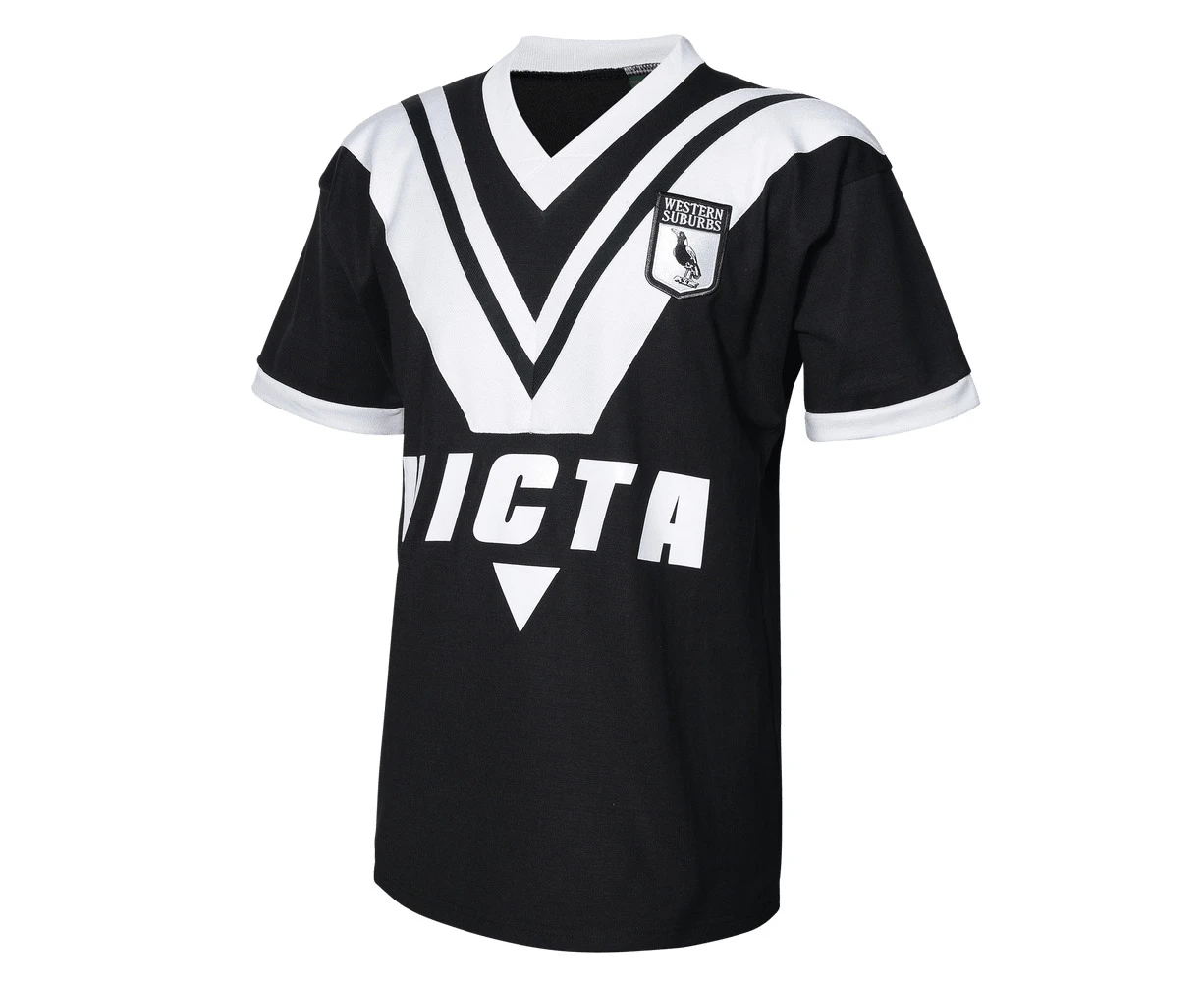 NRL Retro Heritage Jersey - Western Suburbs Magpies 1978 - Rugby League