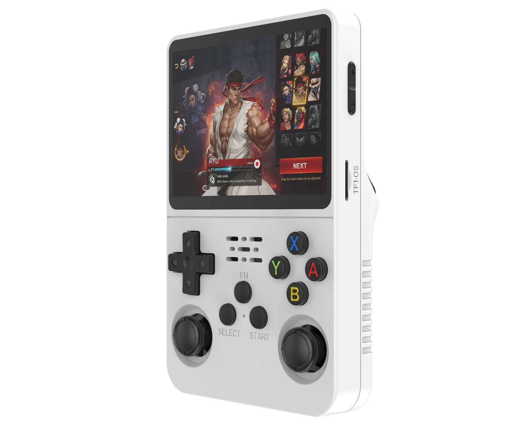 R36S Handheld Game Console, with Open Source Linux System, 64G TF Card 15000 Retro Games , Retro Games Console Handheld Emulator Console(White)