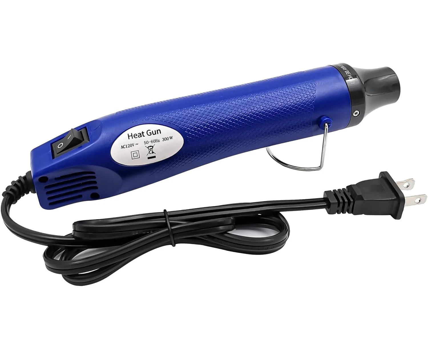 Heat Gun, Mini Hot Air Gun for DIY Crafts Portable Heat Air Gun Tool for Embossing Shrink Wrapping Drying Paint(blue)