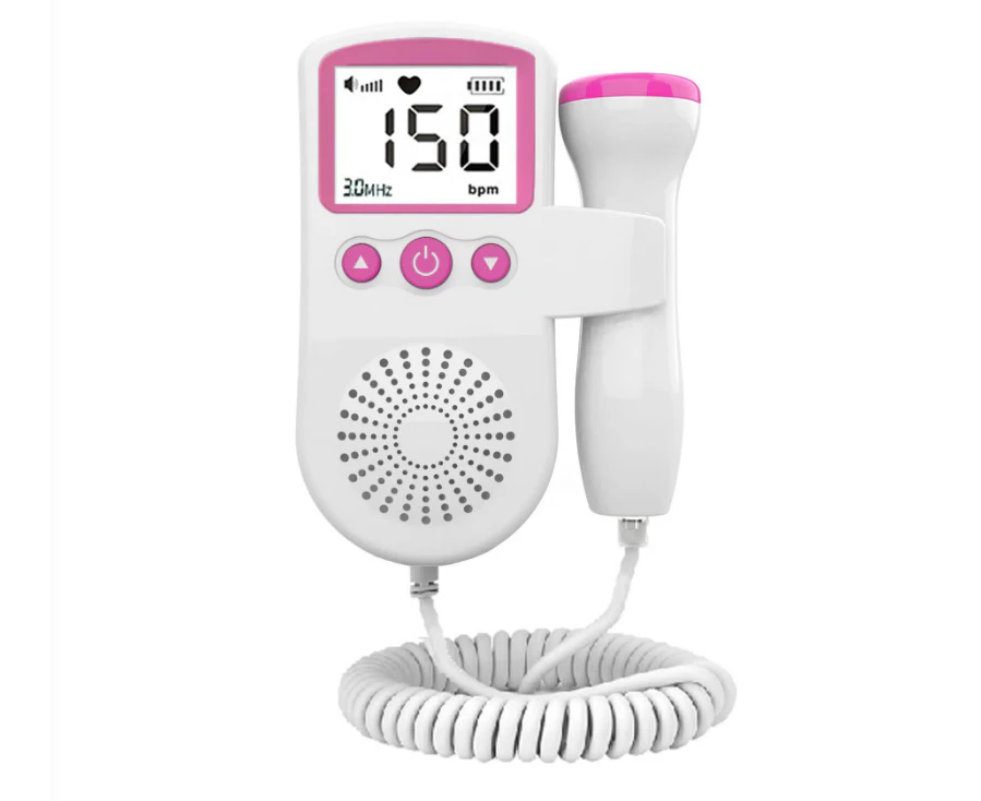 Portable  Monitor for Precise Heartbeat Detection in Pink(pink)