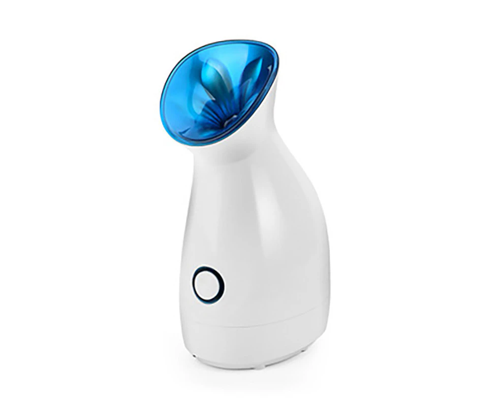 Facial Steamer Nano Ion - Facial Steamer Deep Cleansing Unclogging Pores Suitable for Women Men Sinus Moisturizing(blue)