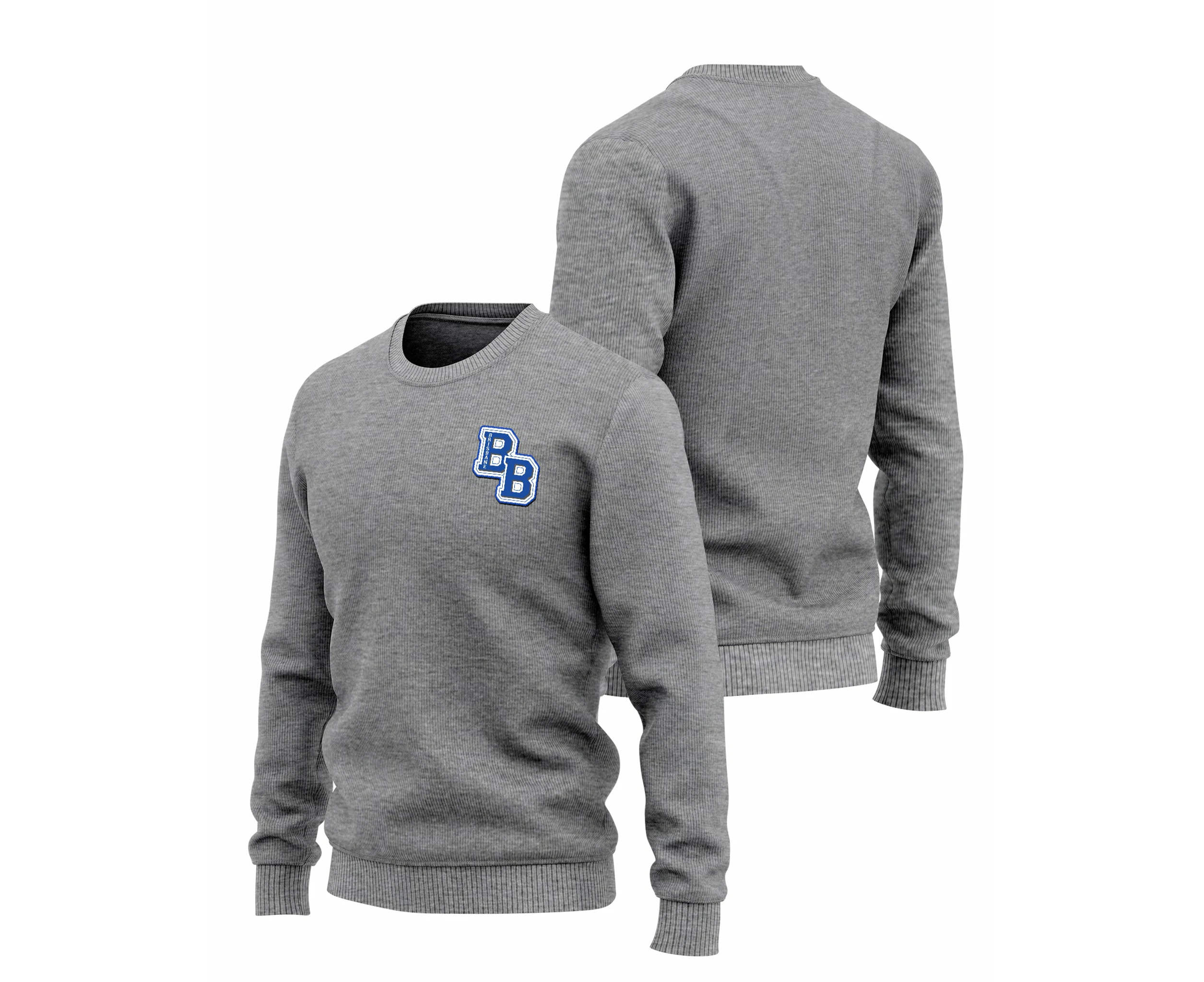 Brisbane Bullets Varsity Woven Patch Sweatshirt