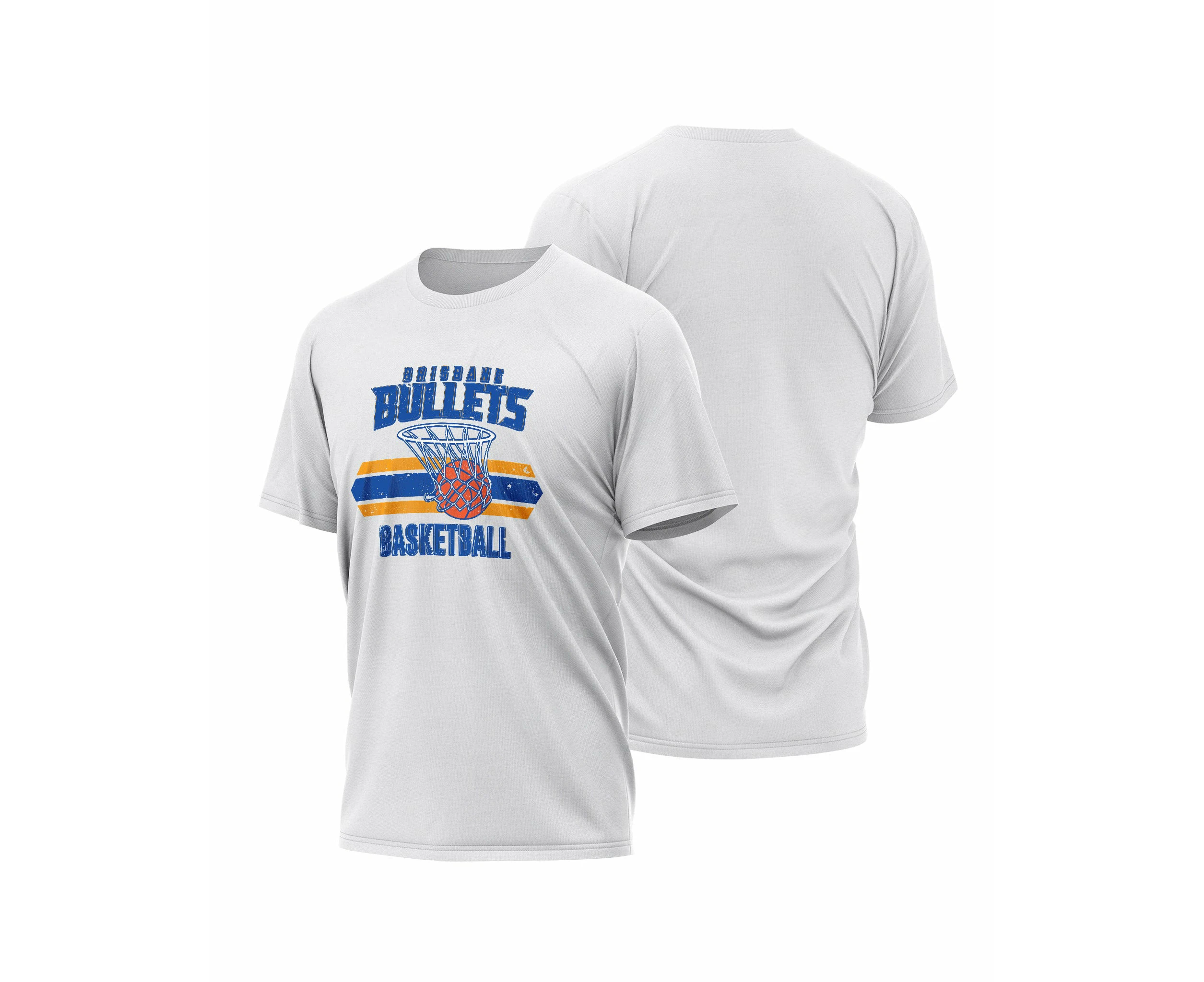 Brisbane Bullets 23/24 Retro Basketball Tee