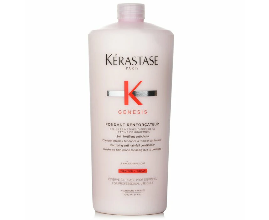 Kerastase Genesis Fondant Renforcateur Fortifying Anti Hair-Fall Conditioner (Weakened Hair, Prone To Falling Due To Breakage)  1000ml/34oz