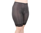 Moisture Wicking Cool Anti Chafe Slip Short With Leg Lace 9"