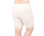 Moisture Wicking Cool Anti Chafe Slip Short With Leg Lace 9"