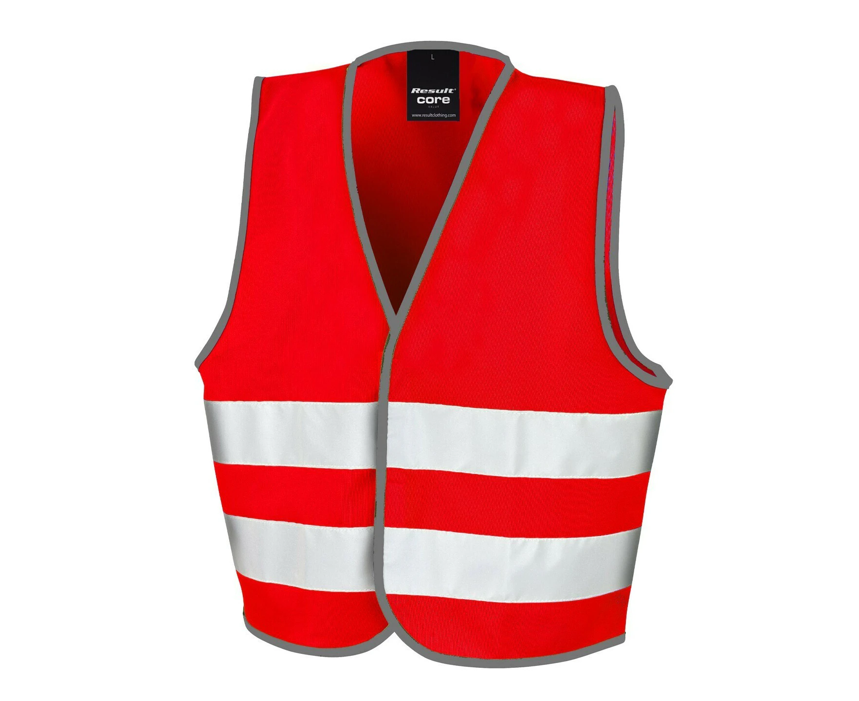 SAFE-GUARD by Result Childrens/Kids Core Enhanced Hi-Vis Vest (Red) - BC4855