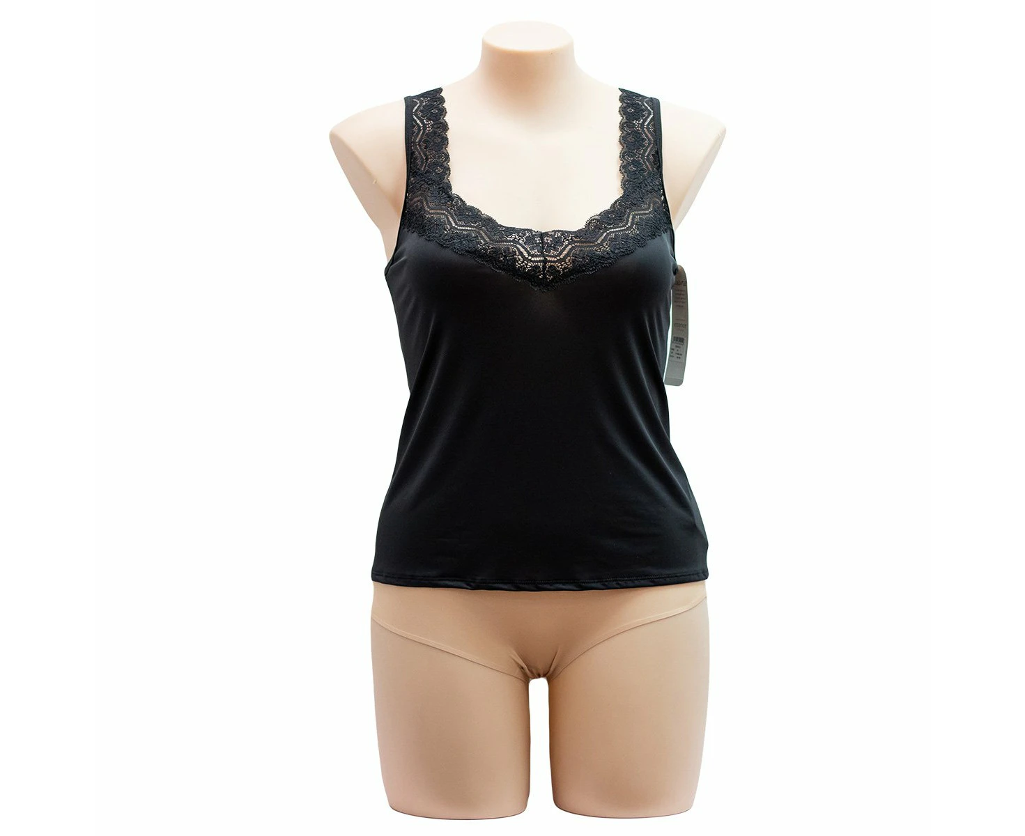 V - Neck Camisole - Essence - Black